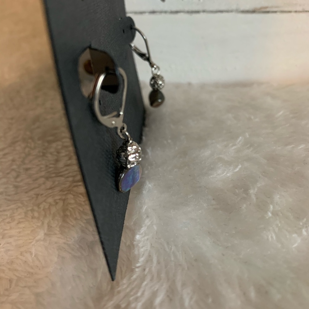 Cookie Lee dangle earrings - Picture 3 of 5